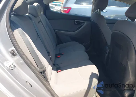 2016 Hyundai Elantra Se из США, поврежденный, VIN 5NPDH4AE2GH750105